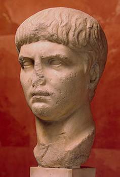 Nero  Roman Emperor reigned 54-68      State Hermitage Museum St. Petersburg  Russia